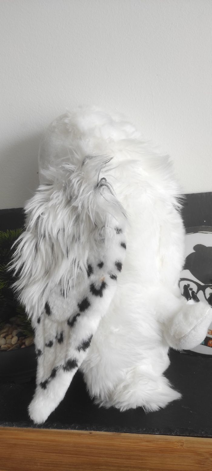 The Noble Collection Harry Potter Peluche Hedwige wizarding world chouette blanc noir - photo numéro 2