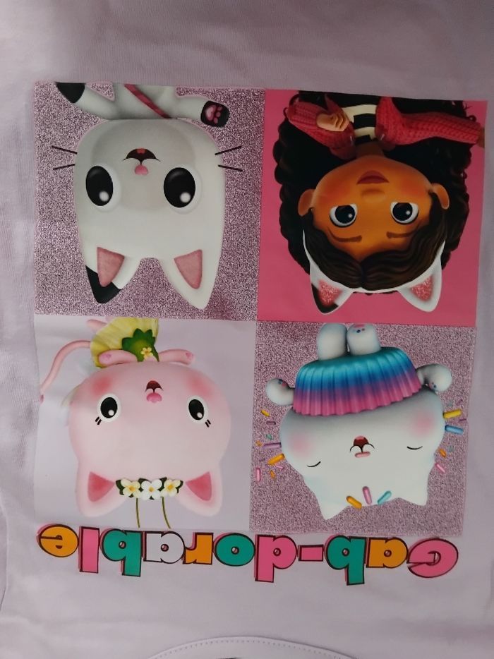 Tee-shirt manches longues Gabby’s Dollhouse neuf 6 ans - photo numéro 2