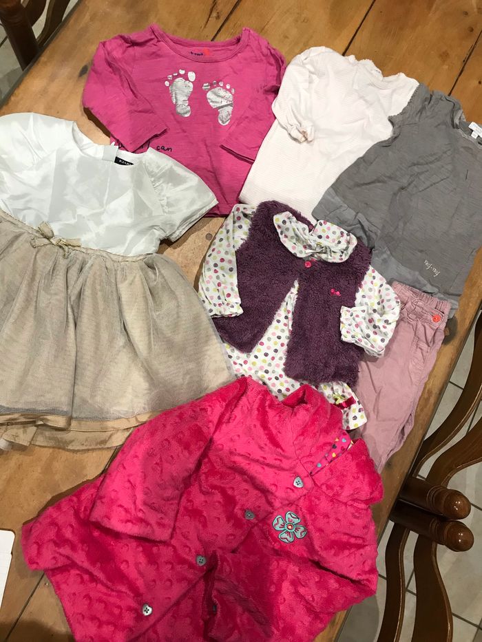 Lot 9 mois fille