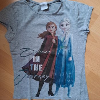 Tee-shirt manches courtes 6ans #frozen