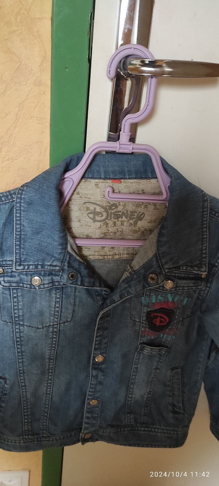 Veste en jean Disney 7/8 ans - photo numéro 3