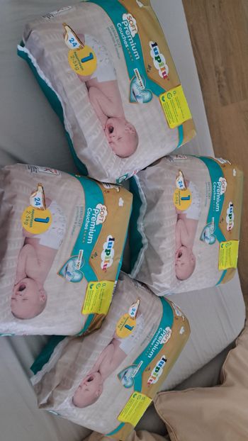 Couches lupilu taille 1 ( 4 paquets)