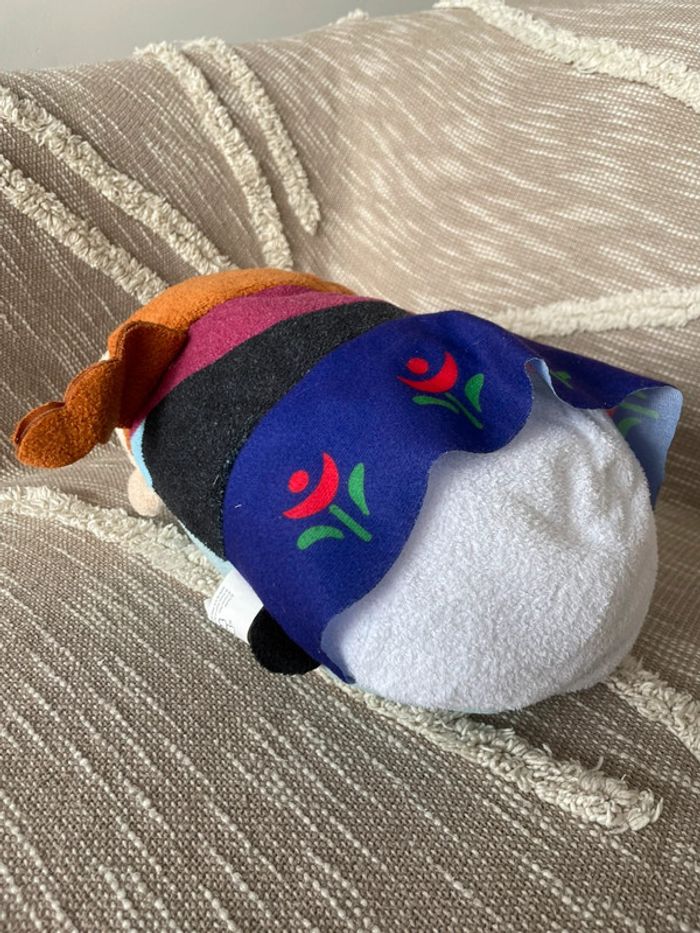 Tsum tsum grand modèle 33cm peluche Disney la reine des neiges Anna très bon état - photo numéro 5