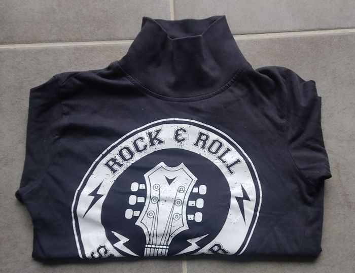 Sous pull rock and roll la fabrique des garçons 10 ans