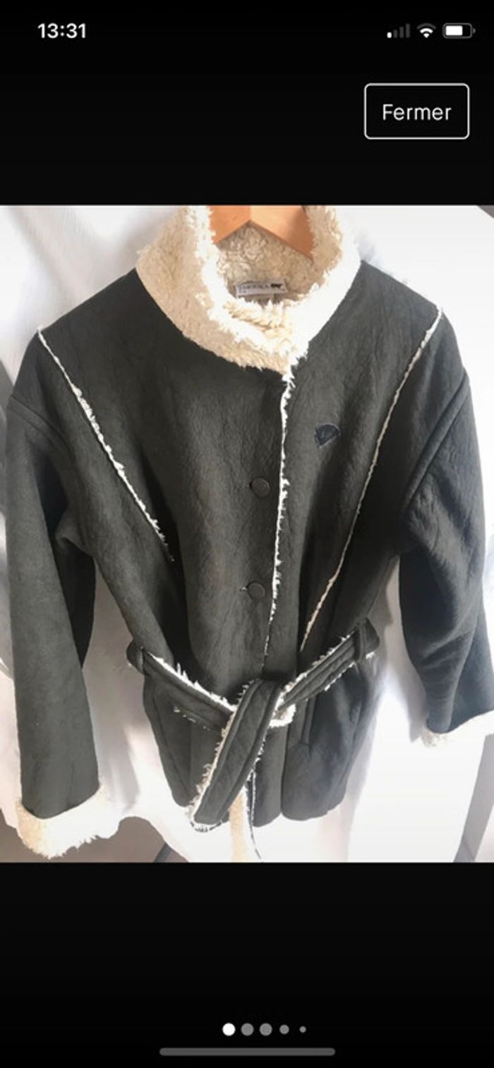 #manteau court #veste #polaire #J.MOURA #taille4