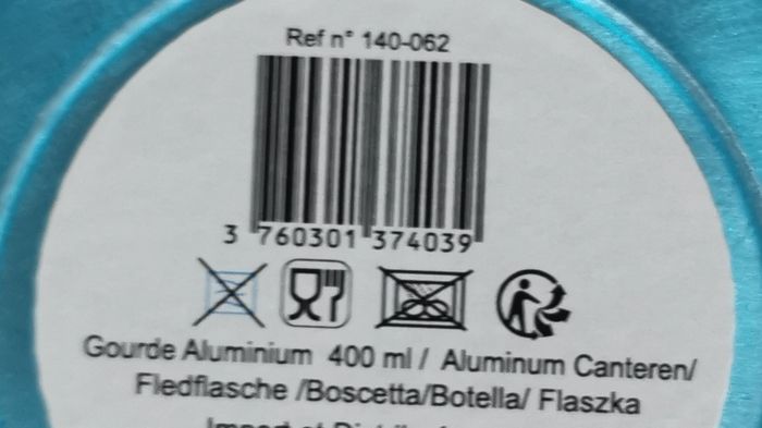 Gourde en aluminum Stitch - photo numéro 4