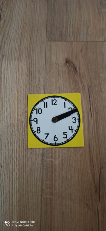 Horloge pedagogique
