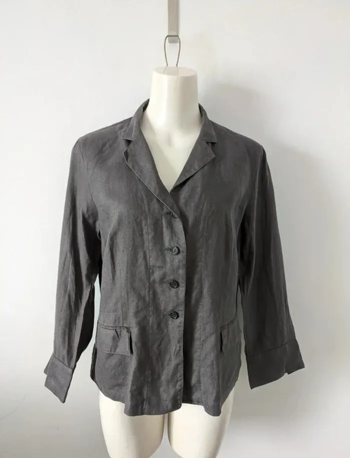Veste chemise d'été en lin - Gerard Darel - taille 42