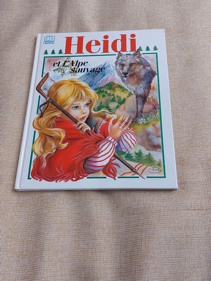 Livre Heidi et l Alpe Sauvage