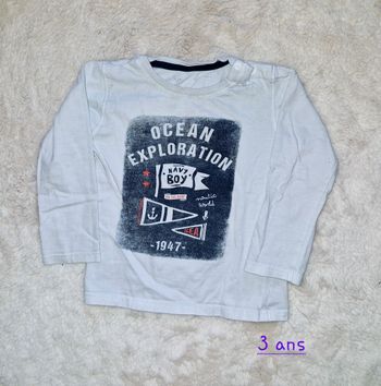 T-shirt garçon 3 ans
