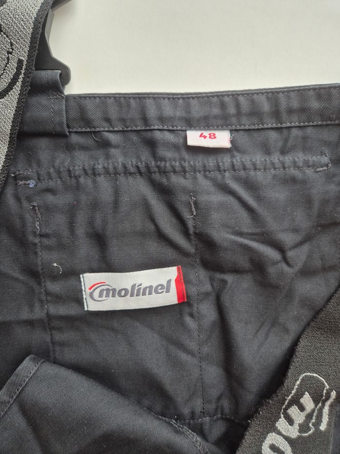Salopette de travail noire Molinel taille 48 - photo numéro 3
