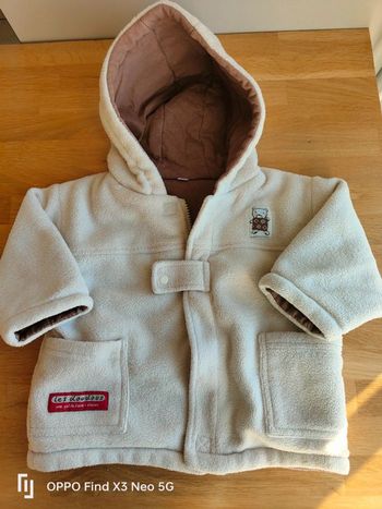 Manteau chaud 6 mois