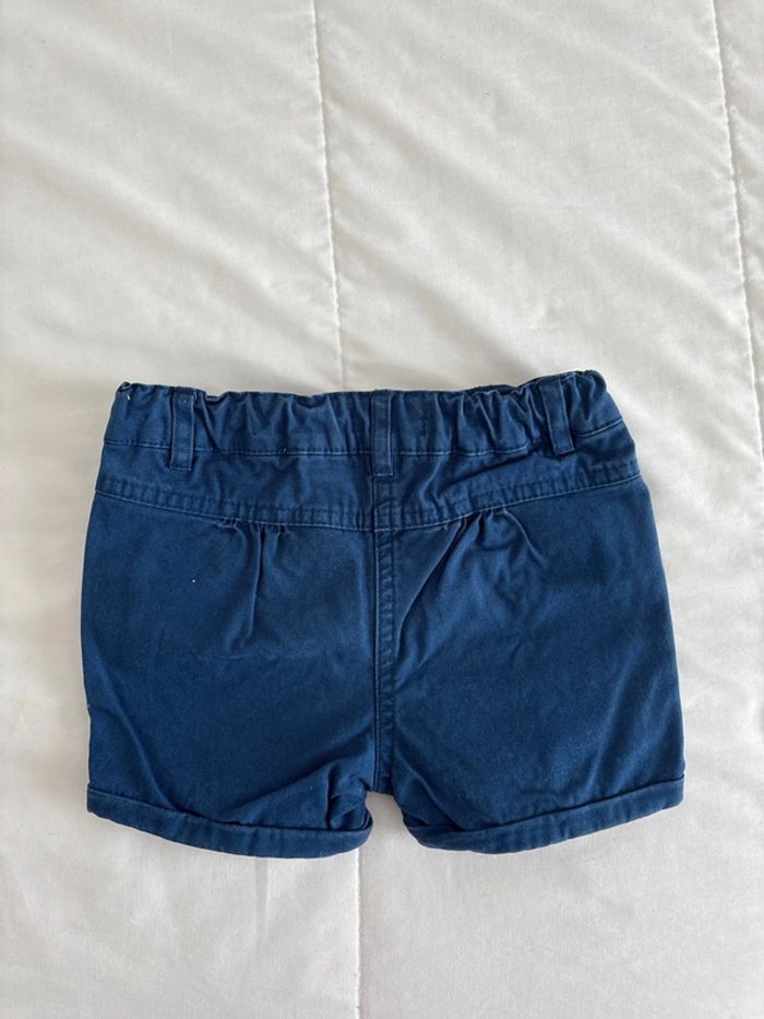 Short en jean bleu Verbaudet pour bébé fille - photo numéro 6