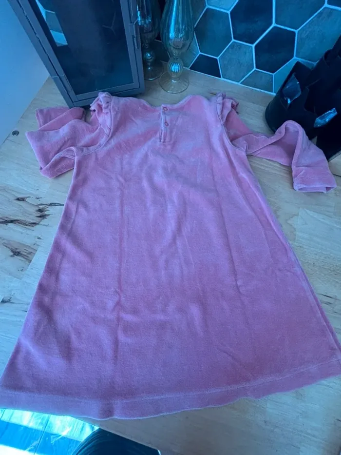 Pyjama chemise de nuit en velour + legging •  Sergent Major • 5 ans - photo numéro 6