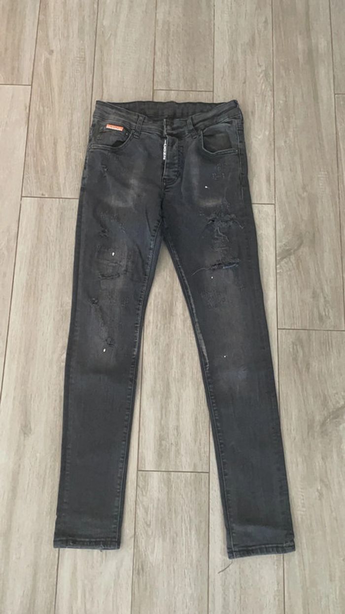 Jean’s icon 2 noir taille 29 dsquared2 - photo numéro 3