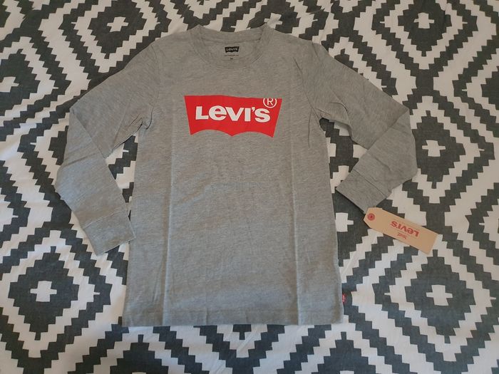 Levi's t-shirt manches longues taille 10 ans - photo numéro 4