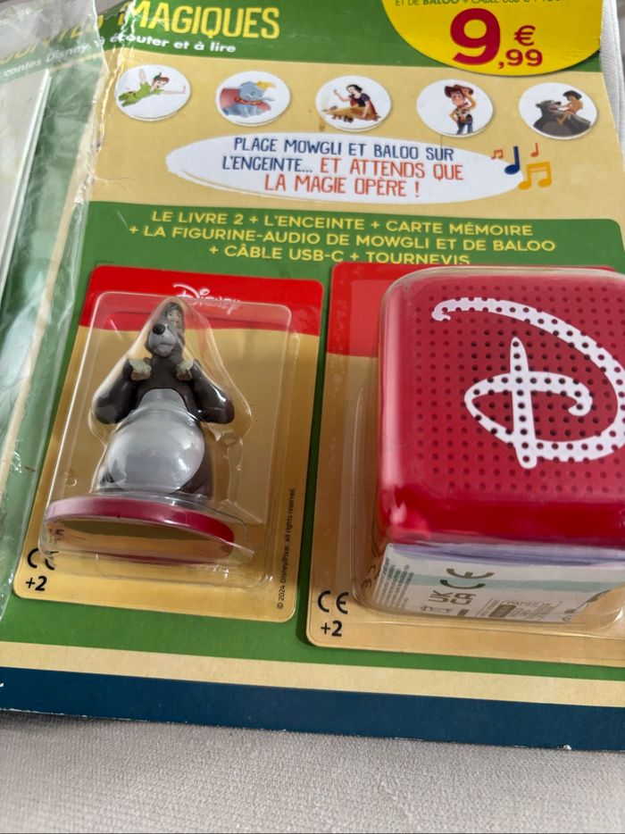 Figurine + Livre + Enceinte n 2 Le Livre de La Jungle Audicontes Magique Disney Altaya - photo numéro 3