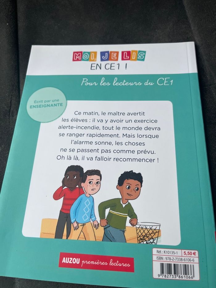 Livre moi je lis en ce1 auzou la journée catastrophe - photo numéro 3