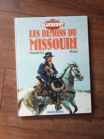 Bande  dessinée Blueberry Les démons du  Missouri EO  1985