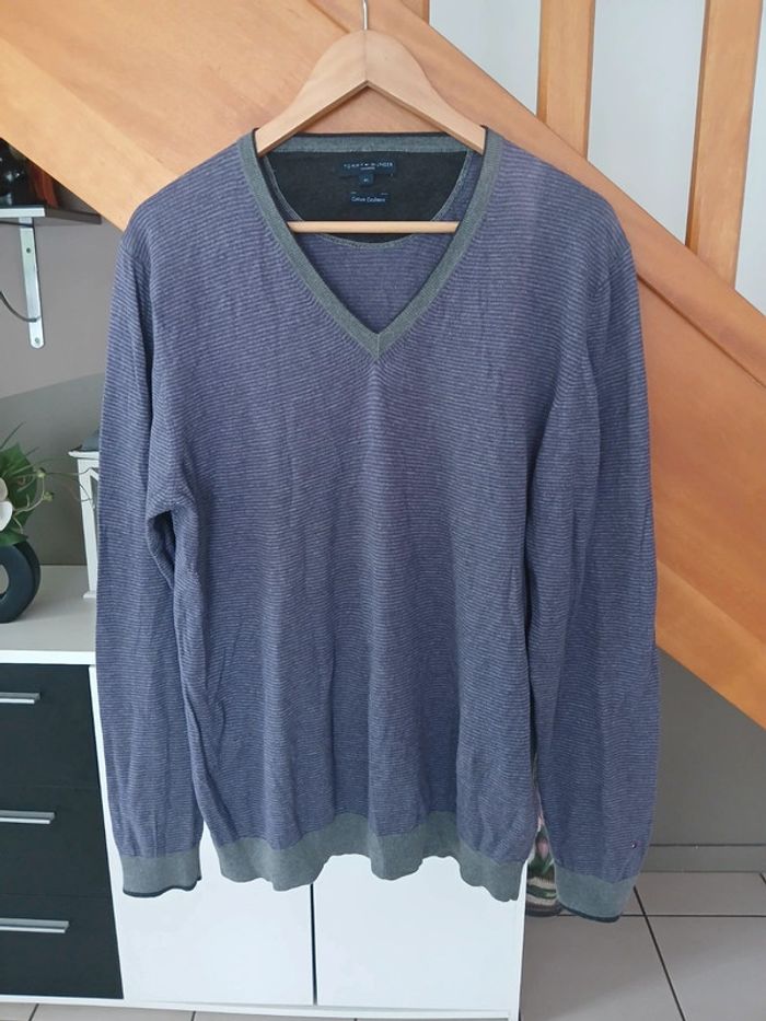 Pull homme Tommy Hilfiger Taille XL🌿🌈 - photo numéro 3