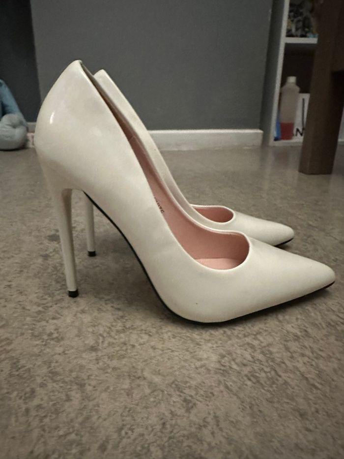 escarpin blanc - photo numéro 2