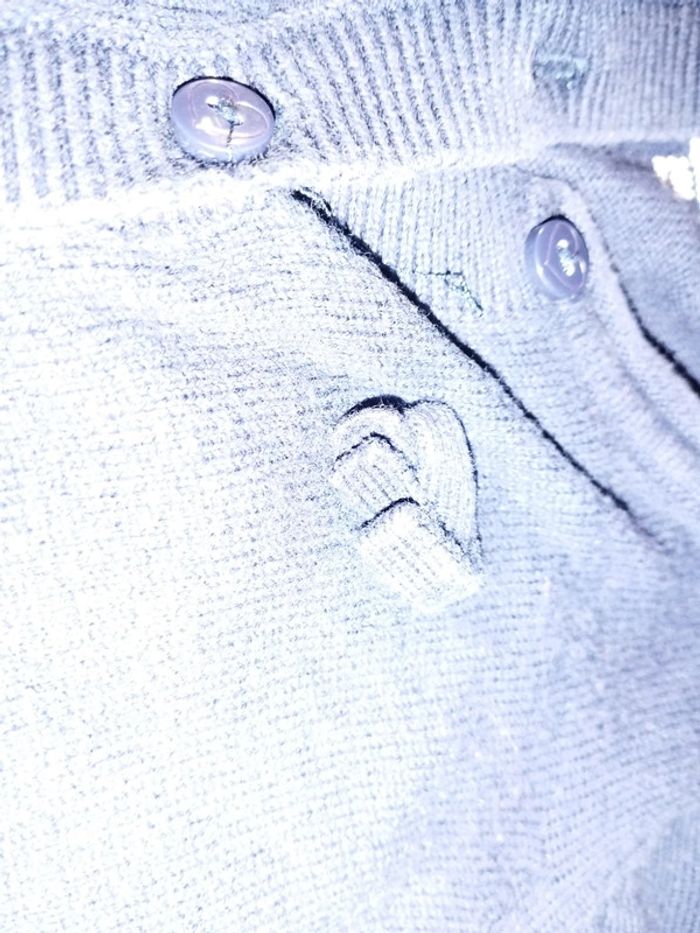 Gilet bleu - photo numéro 2