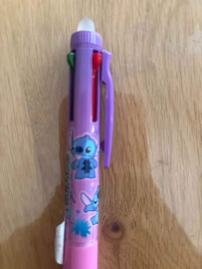 Stylo Stitch, quatre couleurs - photo numéro 2