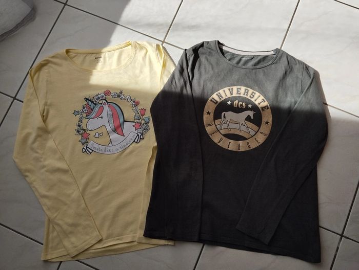 Lot de tee shirt manches longues