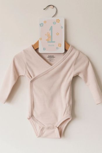 Body cache coeur manches longues Kiabi Taille 1 mois
