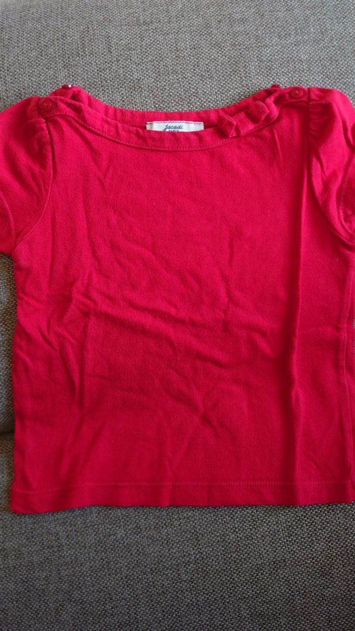 Tee shirt rouge Jacadi