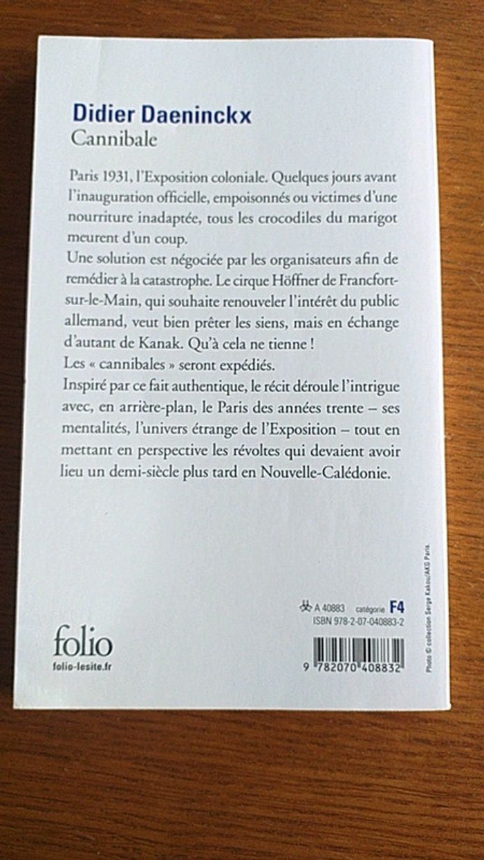 Cannibale Didier Daeninckx - photo numéro 2