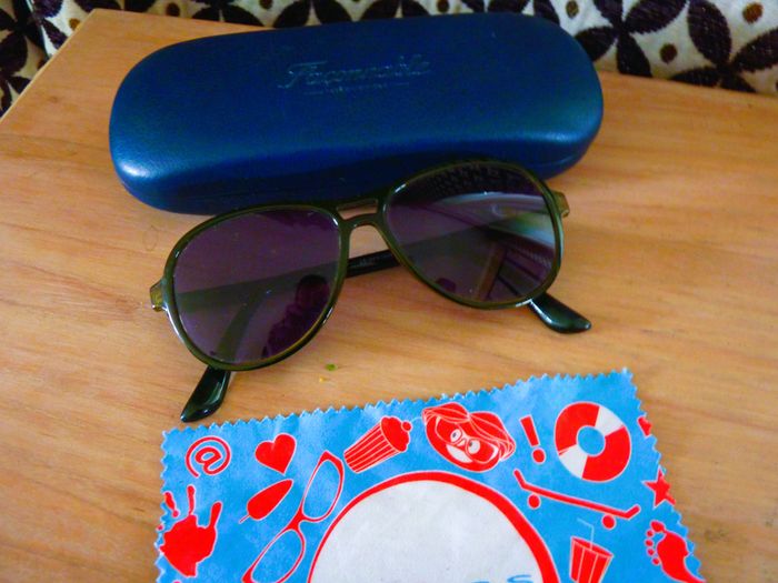 Lunette de soleil level garçon 8 ans kaki plastique + etui protection - photo numéro 5