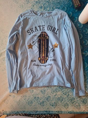 Tee-shirt skateboard 12 ans