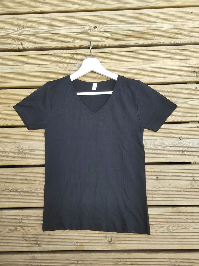 Tee-shirt noir femme – Taille L/XL – Lee Cooper – Très Bon État