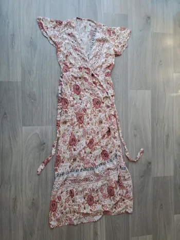 Robe longue porte feuille