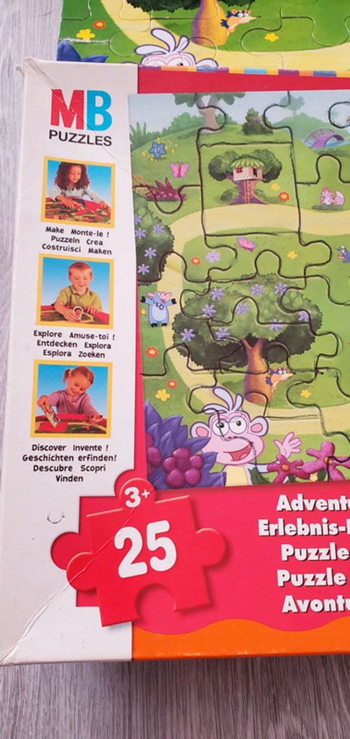 Puzzles Dora MB dès 3 ans - photo numéro 3