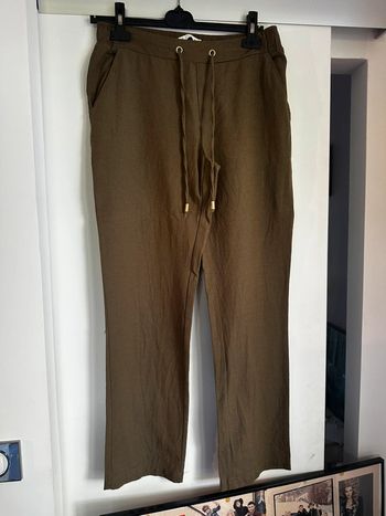💚Pantalon fluide Sfera– Kaki chic 💛