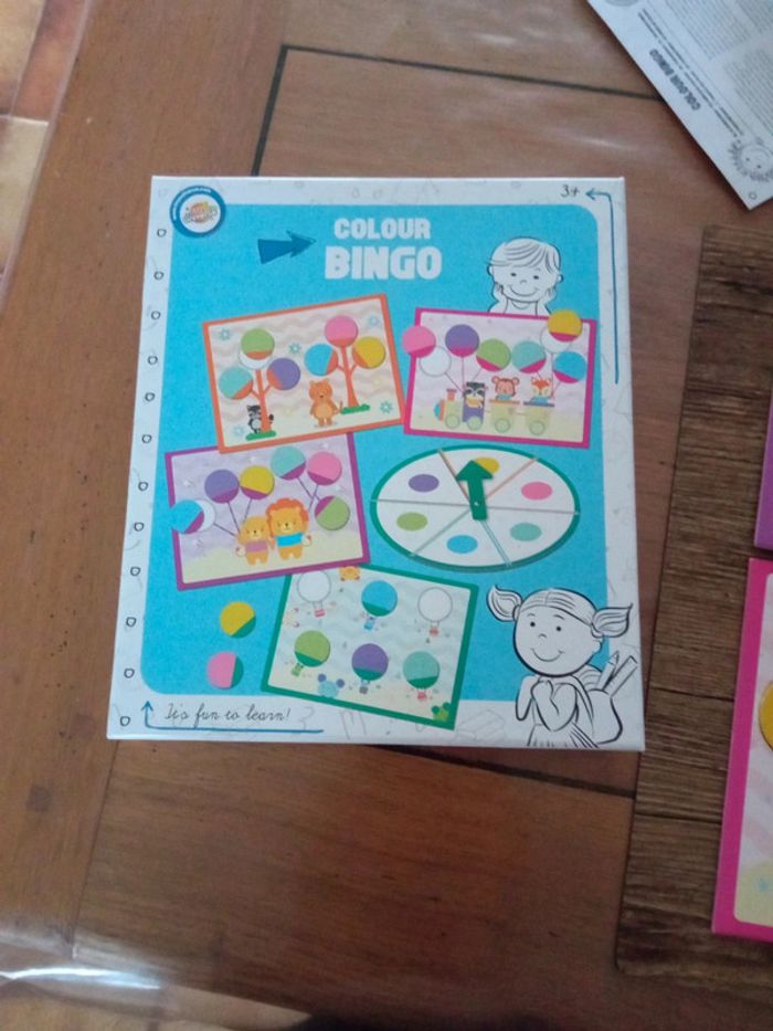 Jeu couleur Bingo