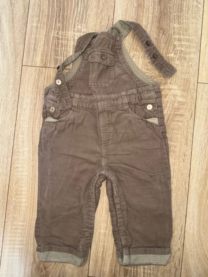 Lot de 3 salopettes/combinaisons 6 mois - photo numéro 3