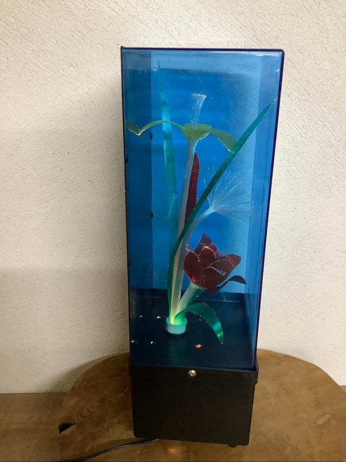 Lampe fibre optique vintage - photo numéro 5