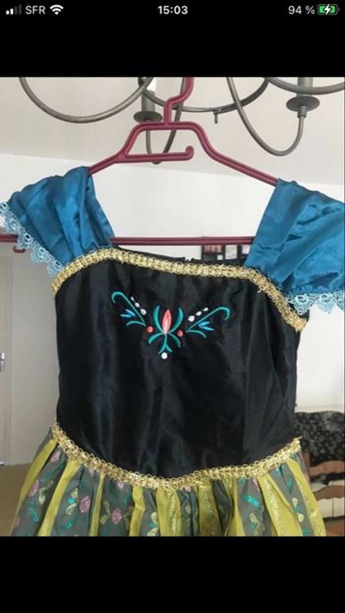 Déguisement fille la reine des neiges 2 - photo numéro 2