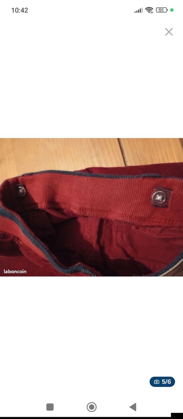 Pantalon velours sergent major - photo numéro 5