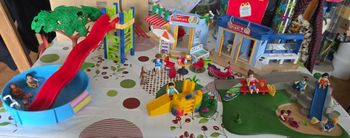 Camping playmobil avec piscine 