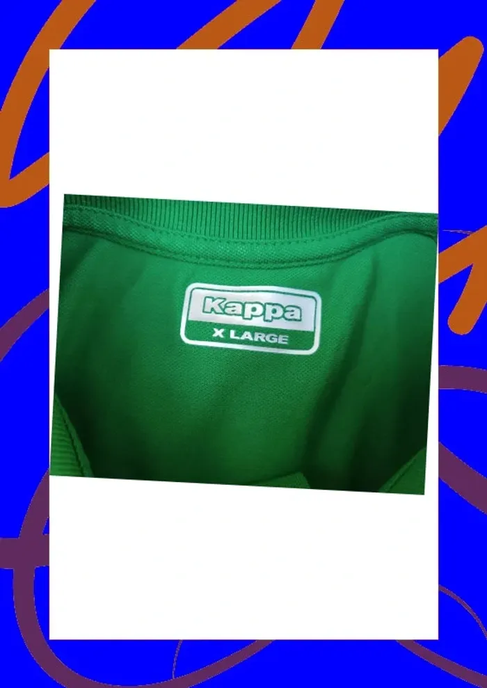 Polo manches courtes XL Kappa - photo numéro 3