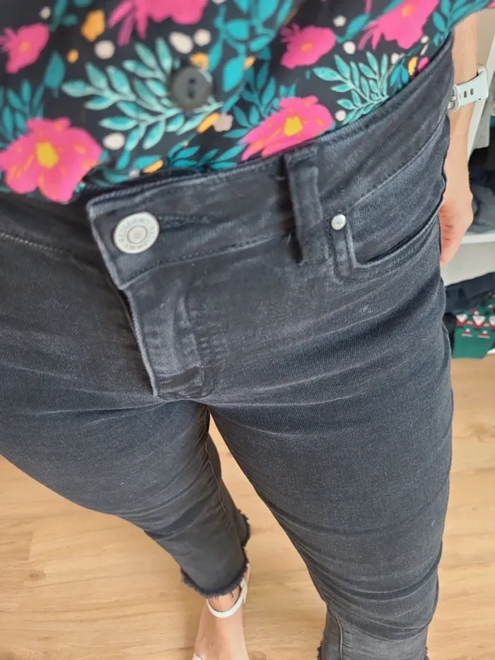 Jeans 3/4 évasée - photo numéro 3