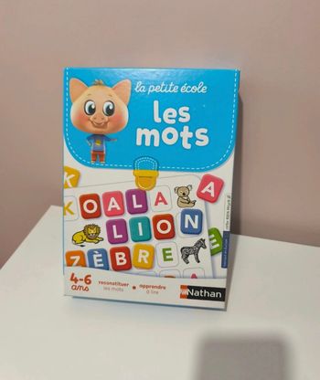 La petite école - les mots