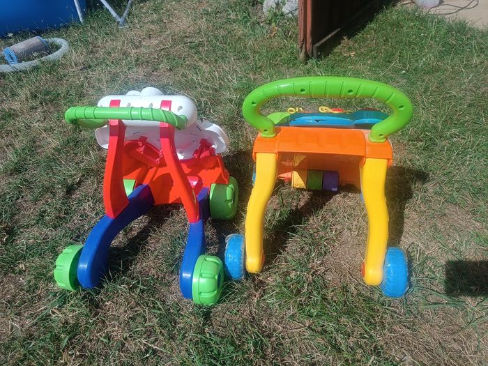 Lot de 2 trotteurs de marche - photo numéro 2