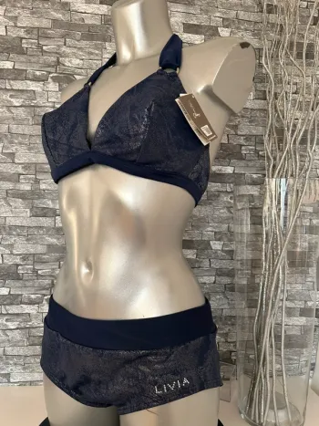 Maillot de bain marine scintillant Taille 44