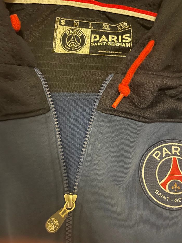 Veste a capuche psg - photo numéro 6