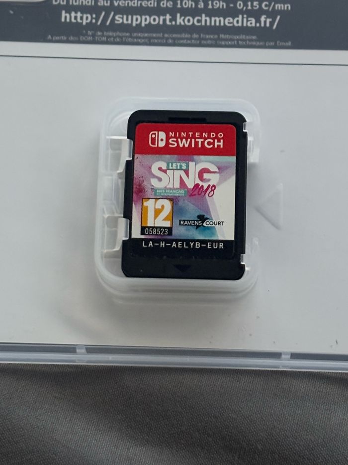 Let’s sing 2018 switch - photo numéro 2